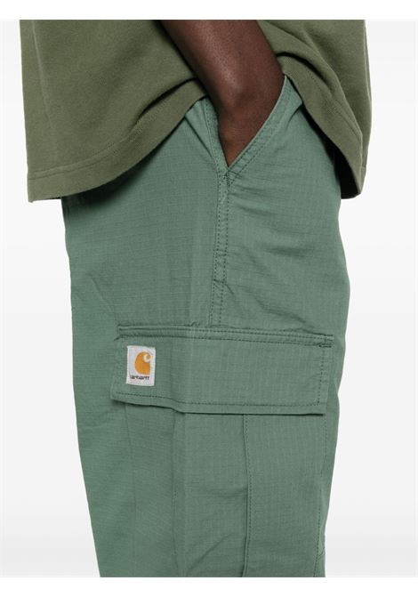 pantaloni regular cargo uomo verdi  in cotone CARHARTT WIP | I03246729N.02